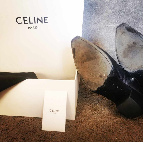 Celine Paris zipped cavalry men's boot, US 10.5 - Picture 5 of 8